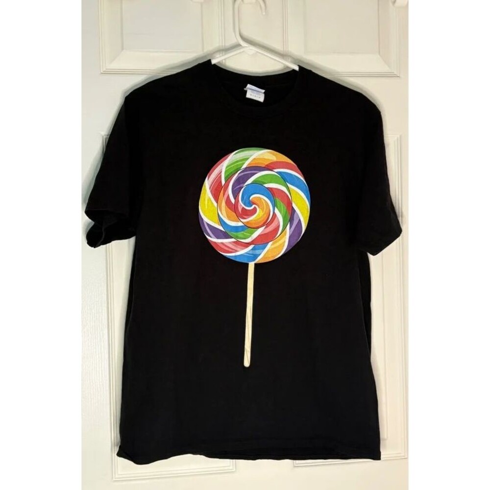 lolipop T-shirt Black Medium